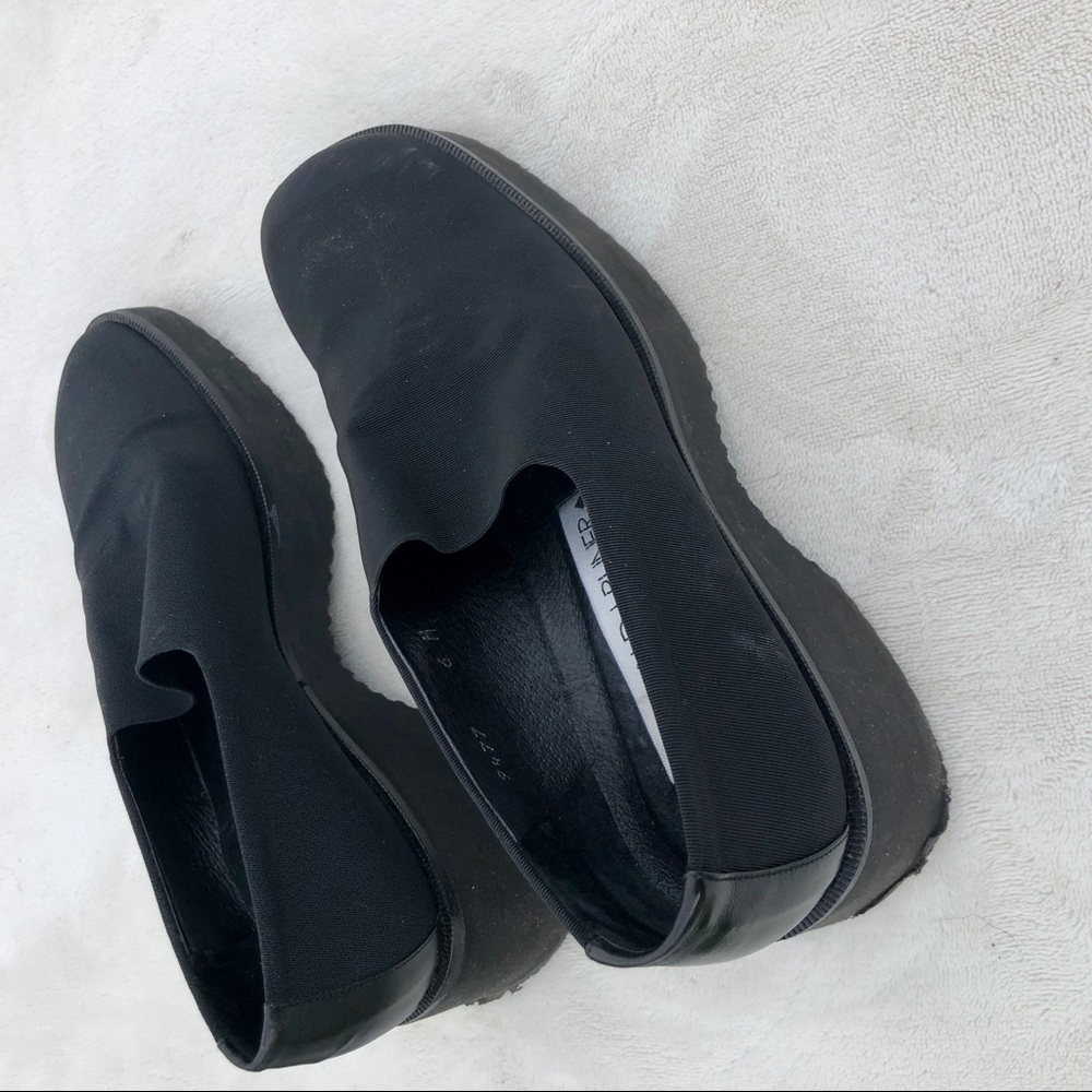Donald J. Pliner Shoes Black Comfort Slip-Ons